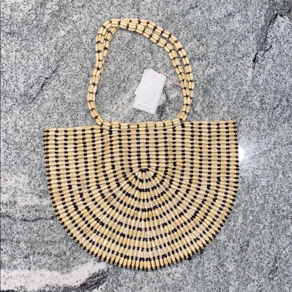 Rachel Ashwell Boho Beaded handbag